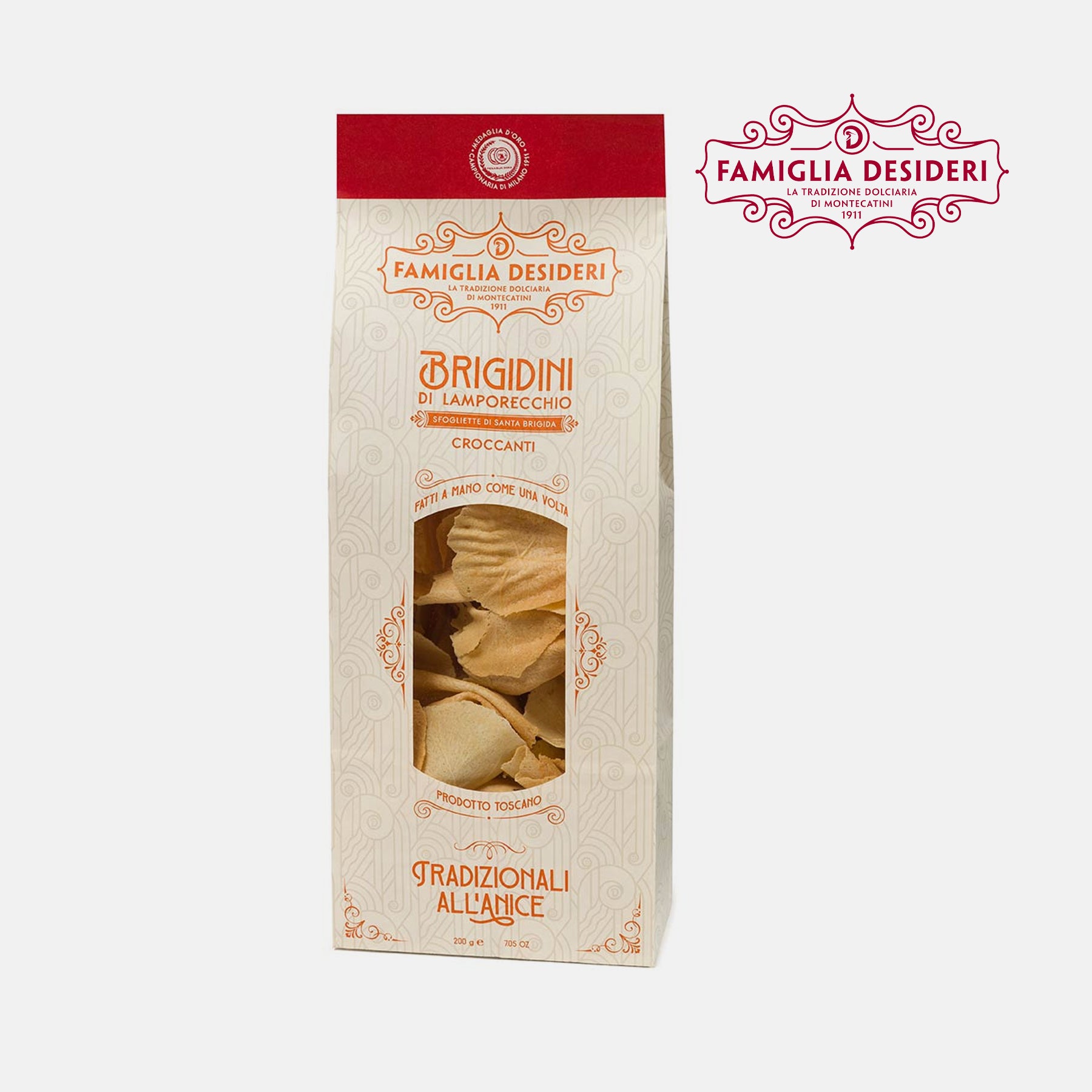 Brigidini di Lamporecchio classici all'Anice  - Famiglia Desideri 1911